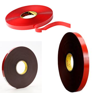 46110094 3M VHB 4611 GRIJS 9 MM X 33 M ROL DUBBELZIJDIGE TAPE 1,1 MM DIK